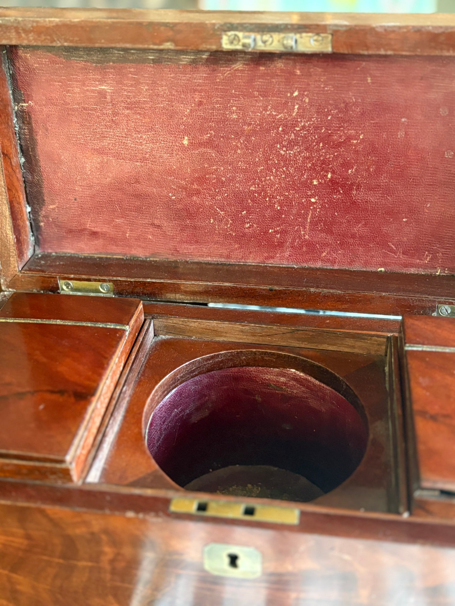 Antique wood box