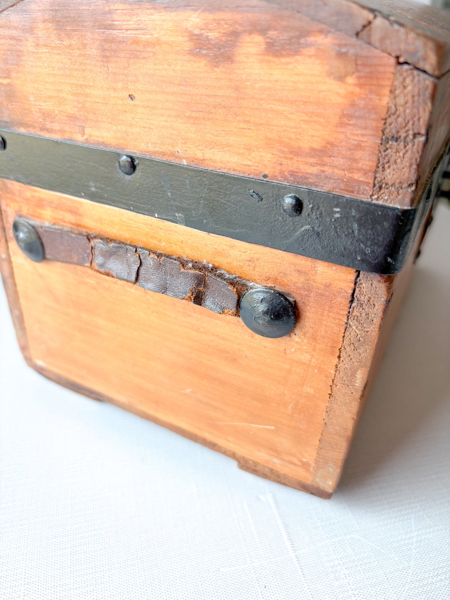 Antique wood box