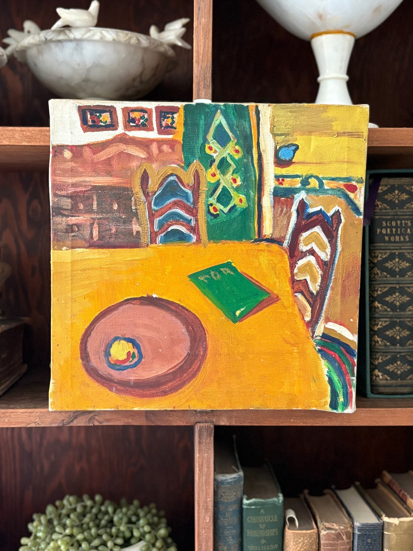 Antique still life painting