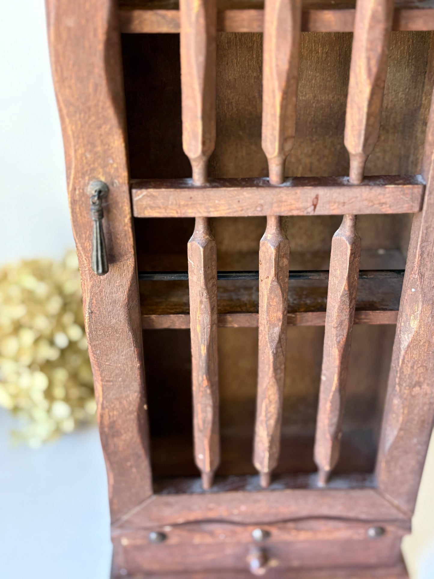 Vintage wood cabinet