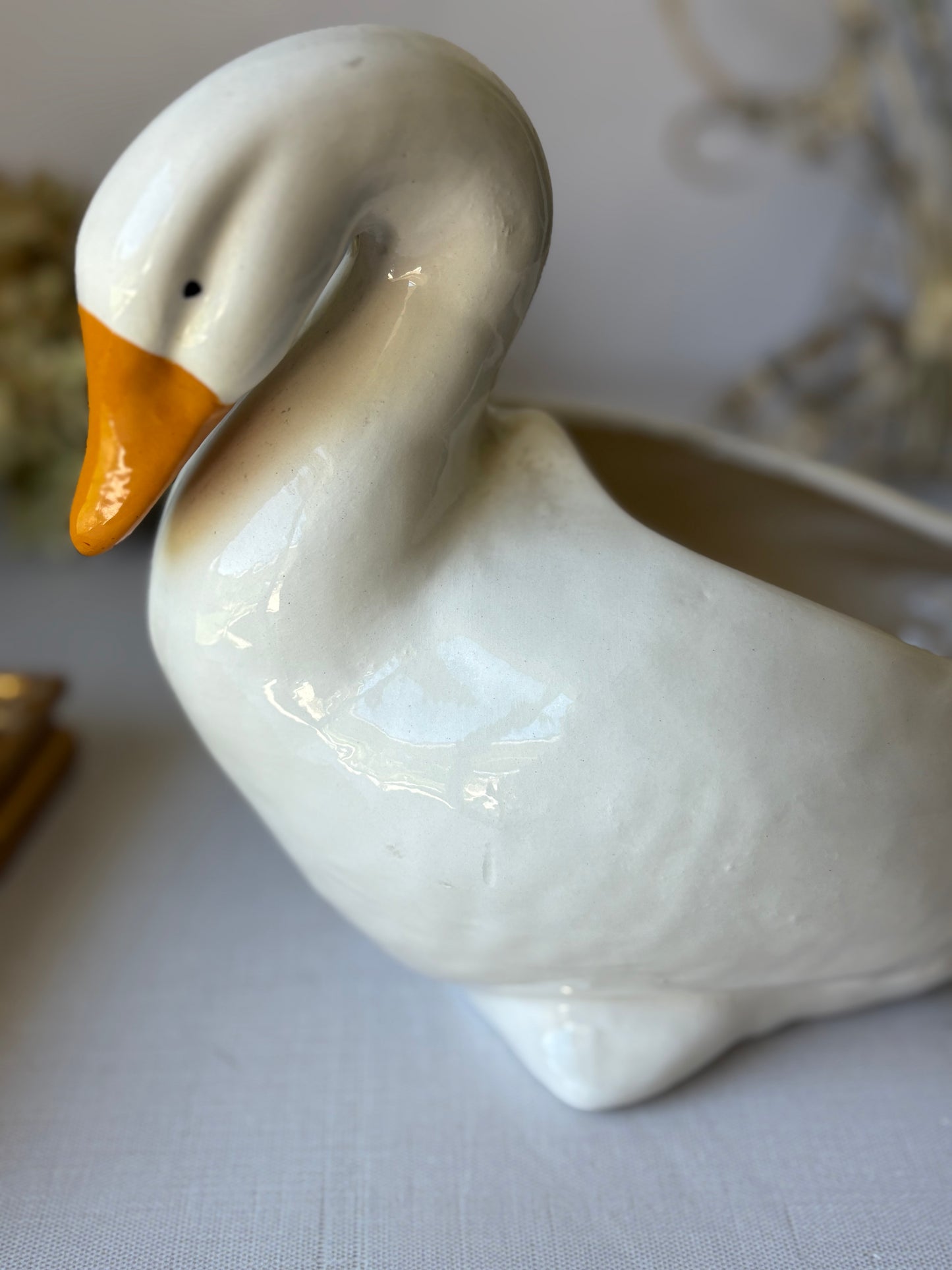 Ceramic Swan