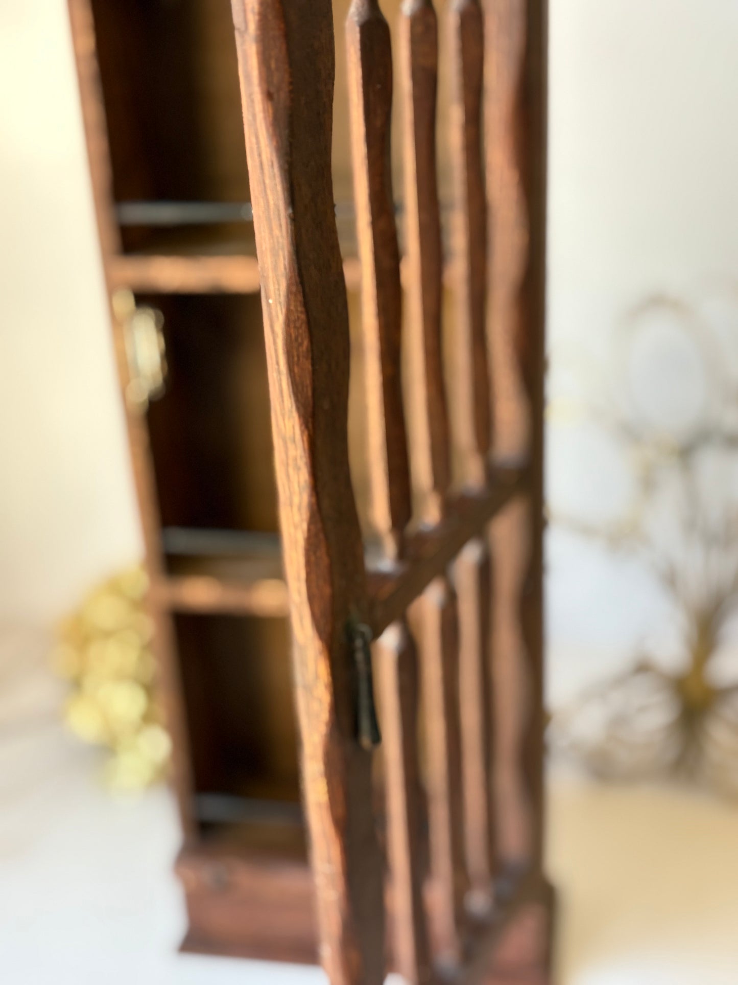 Vintage wood cabinet