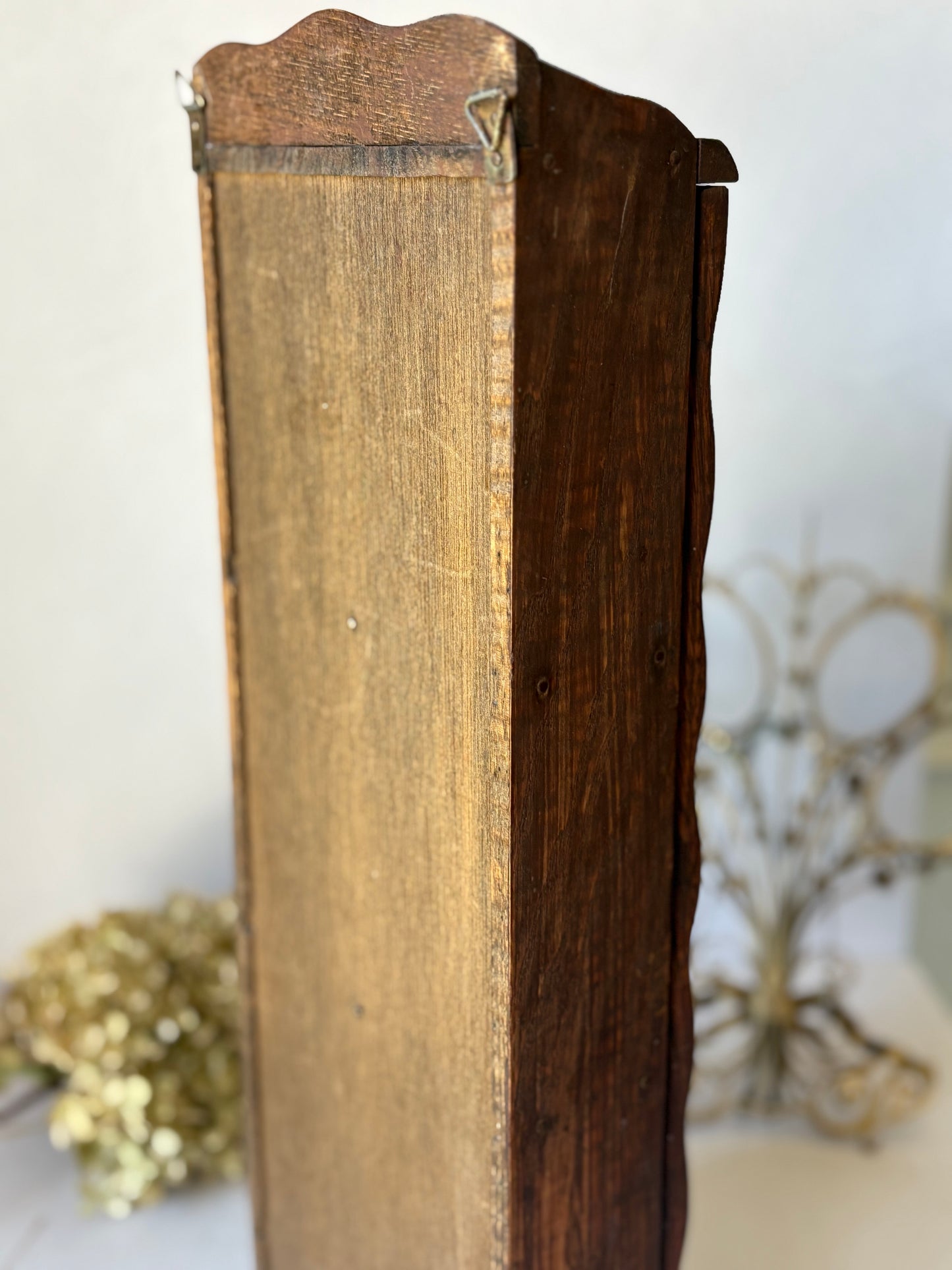 Vintage wood cabinet