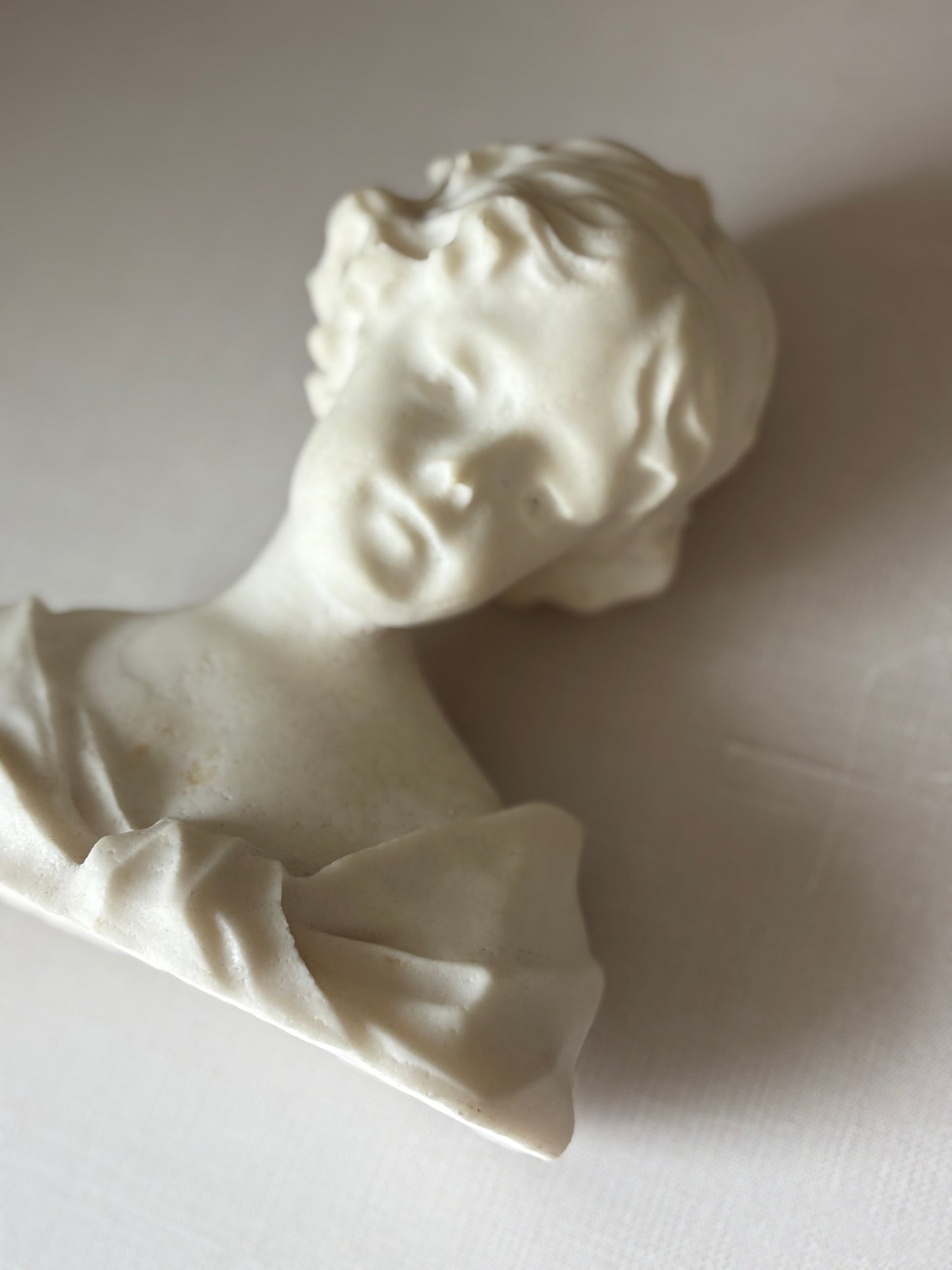Vintage alabaster bust