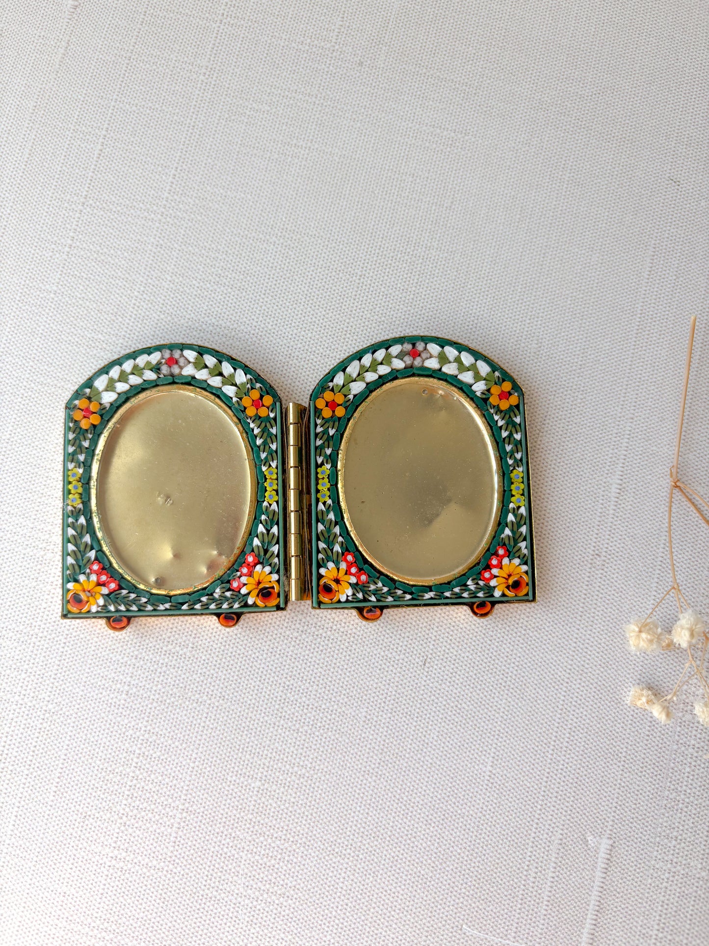 Micro mosaic double frame