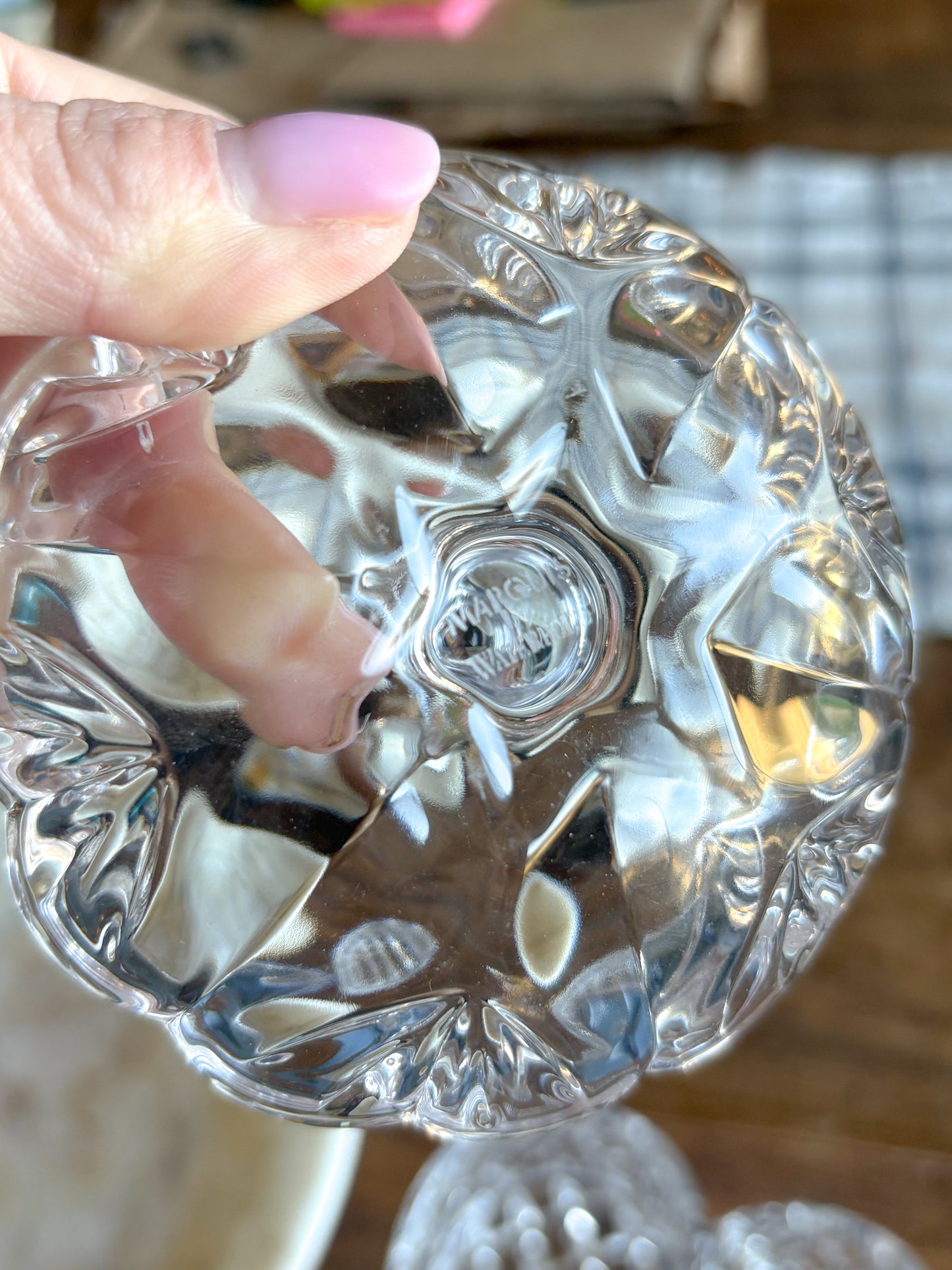 Waterford crystal ring dish