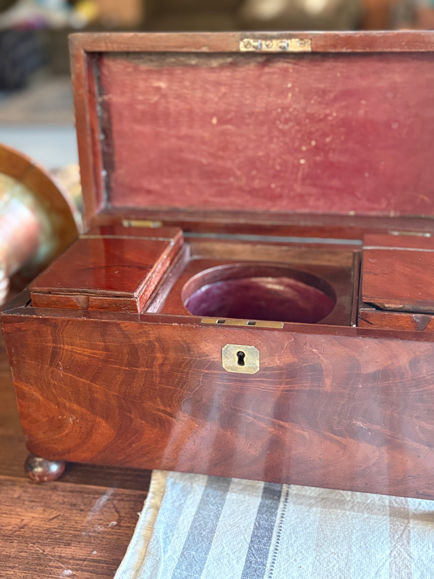 Antique wood box