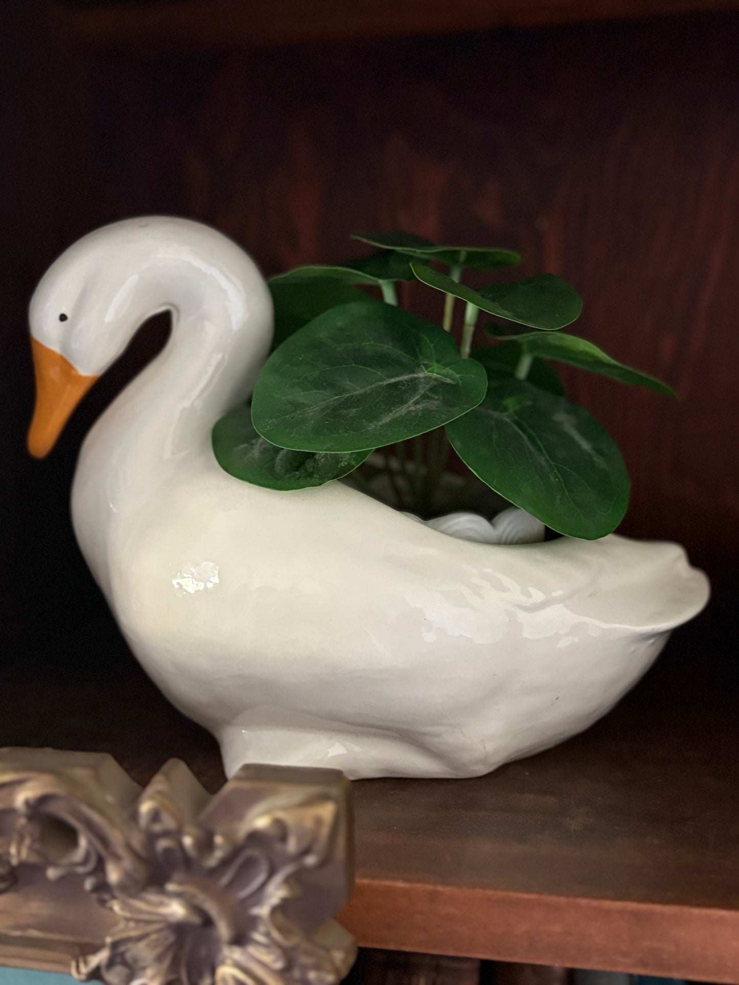 Ceramic Swan