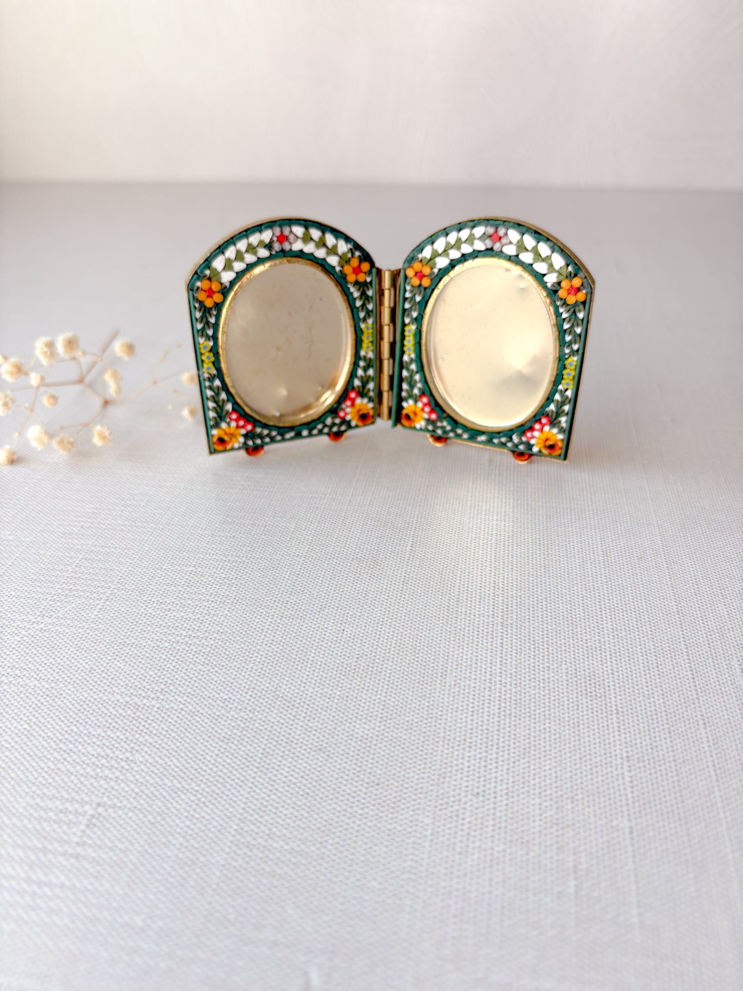 Micro mosaic double frame