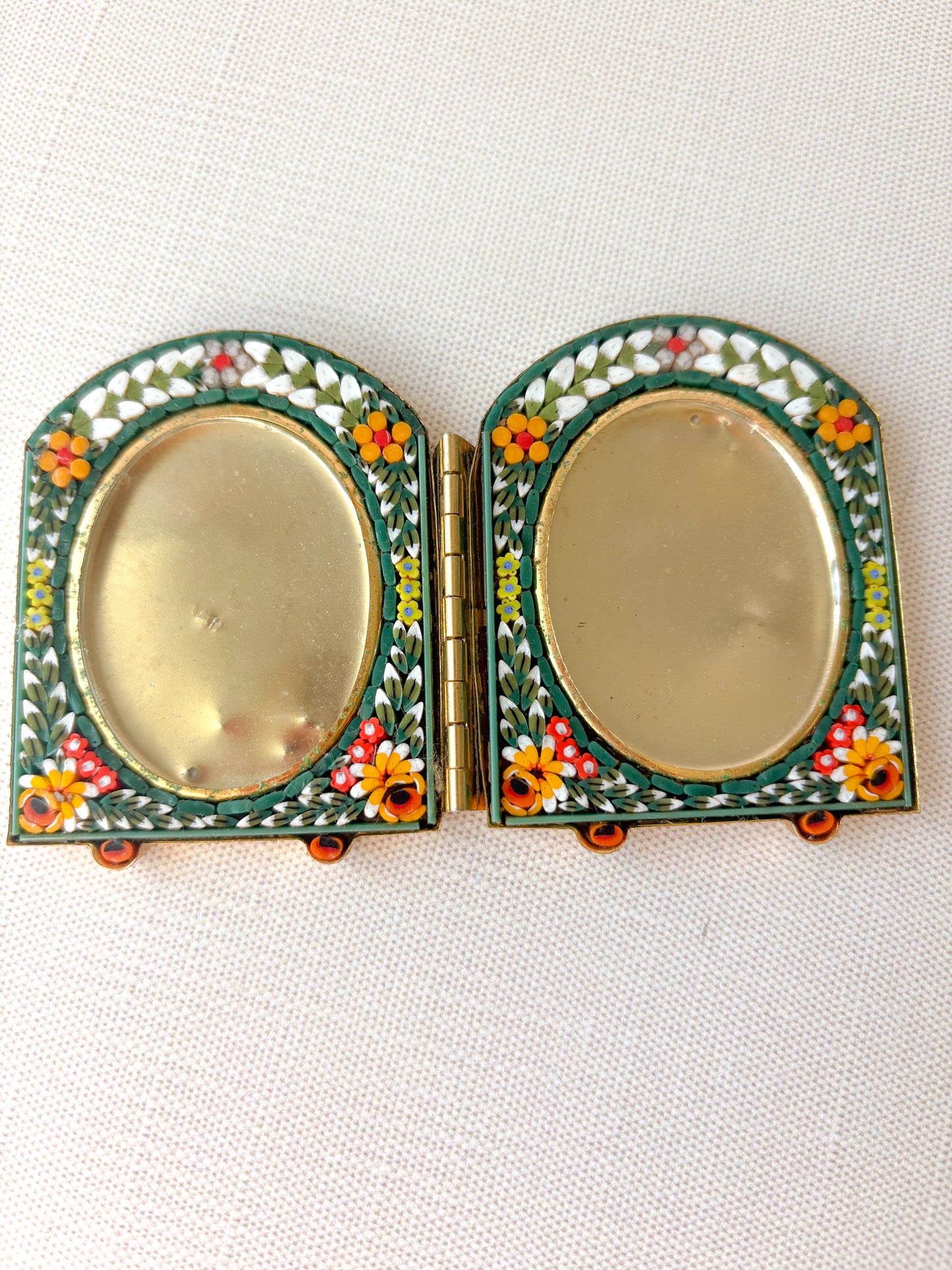 Micro mosaic double frame