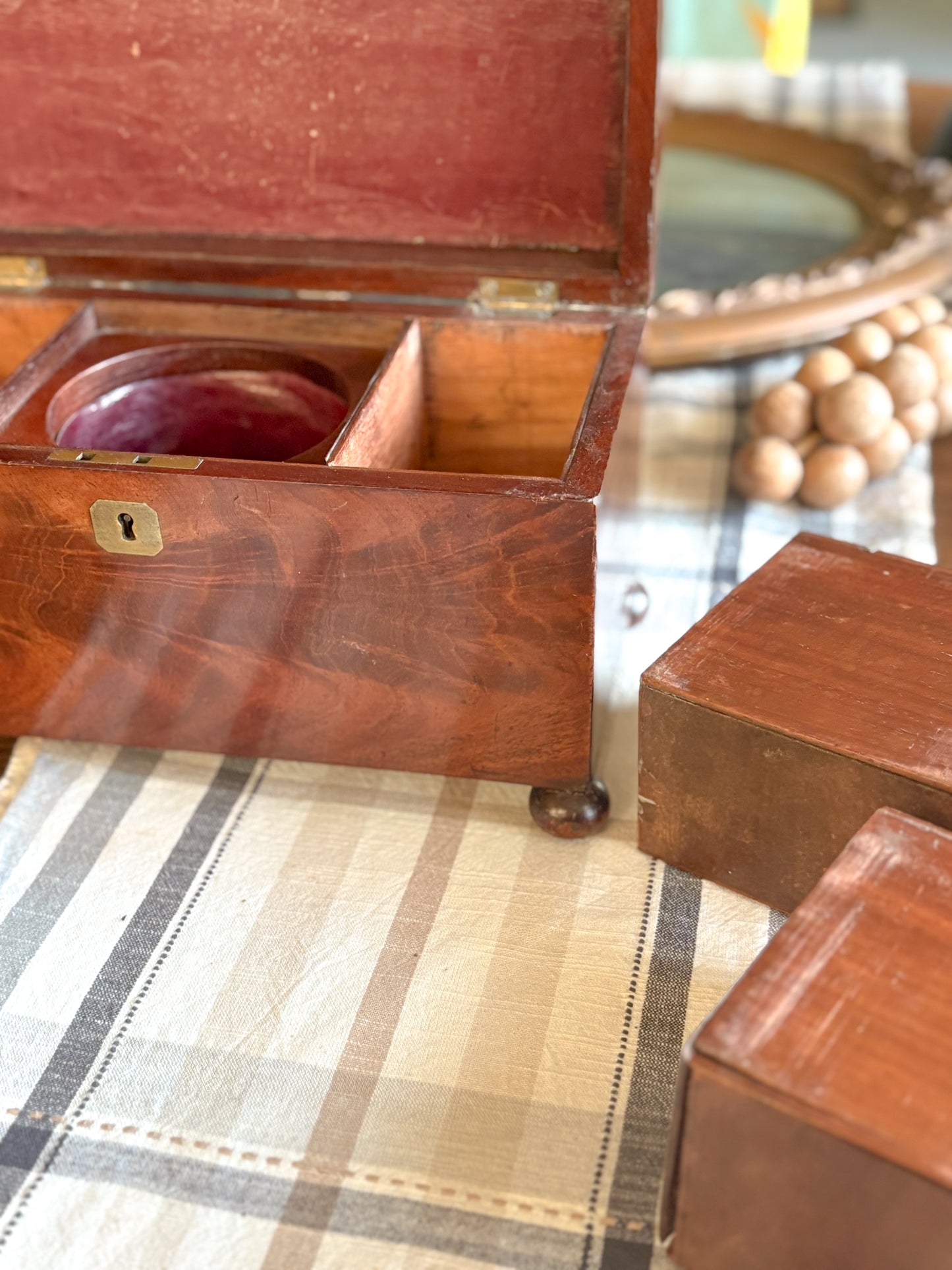 Antique wood box