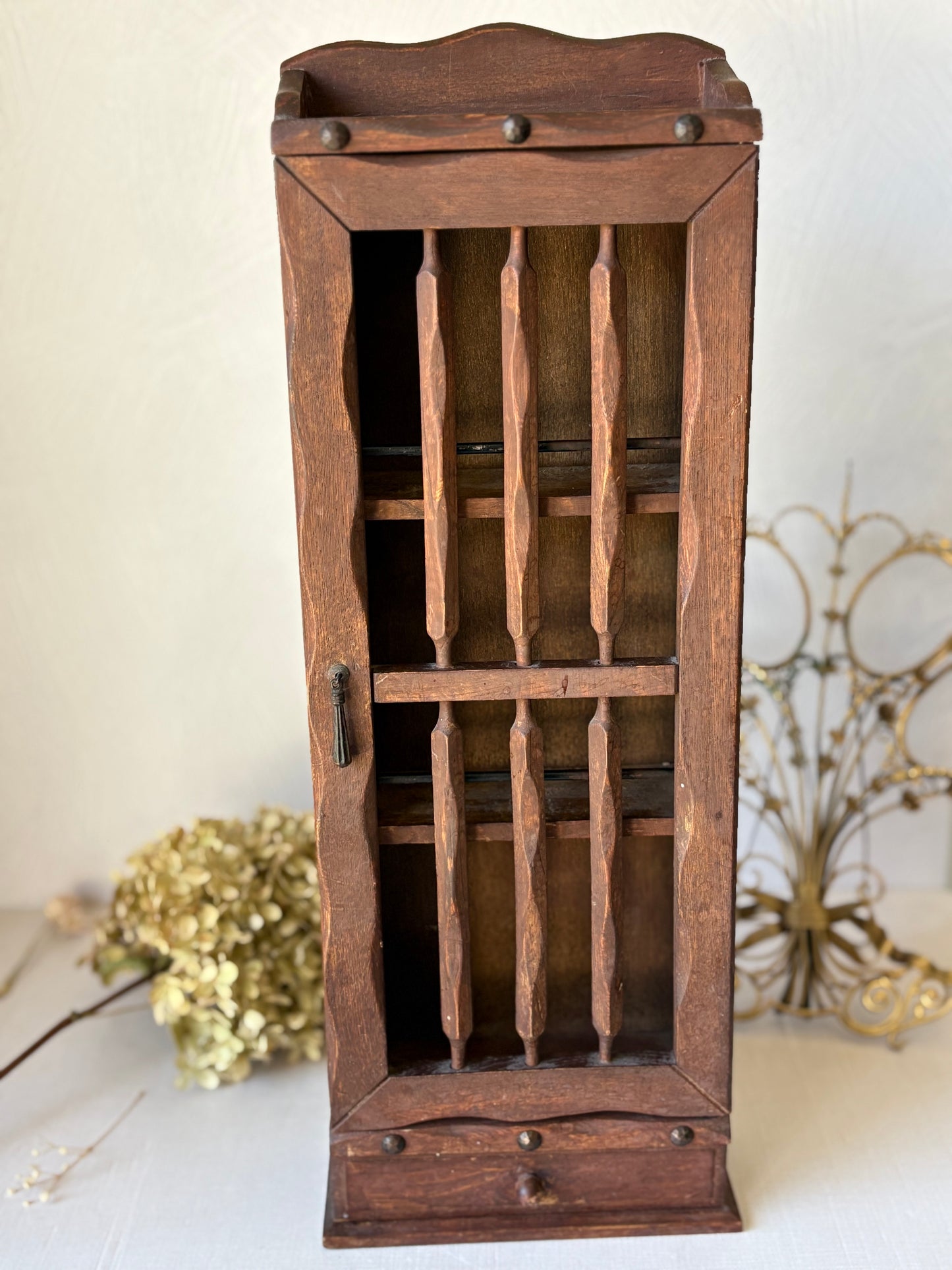 Vintage wood cabinet