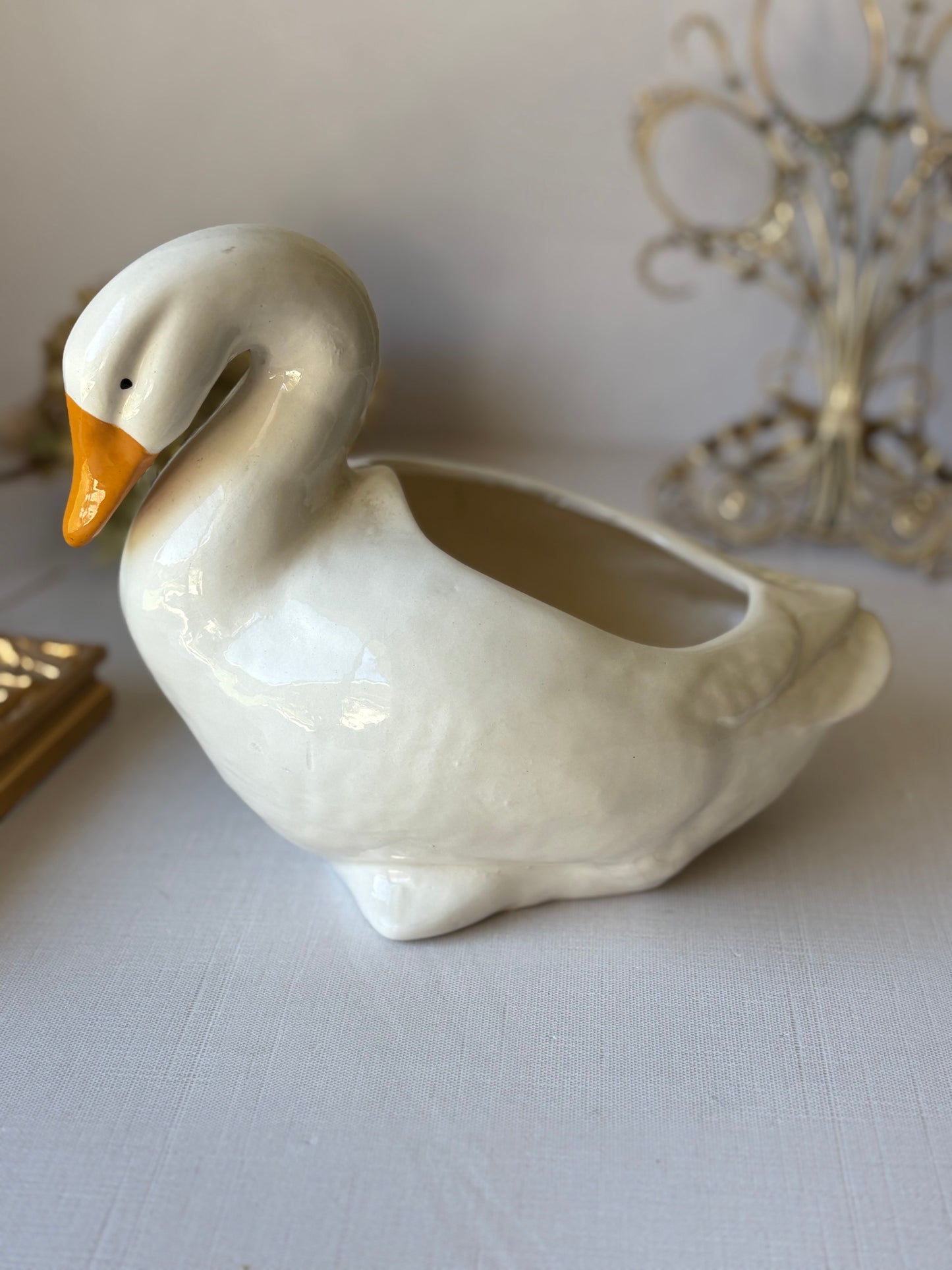 Ceramic Swan
