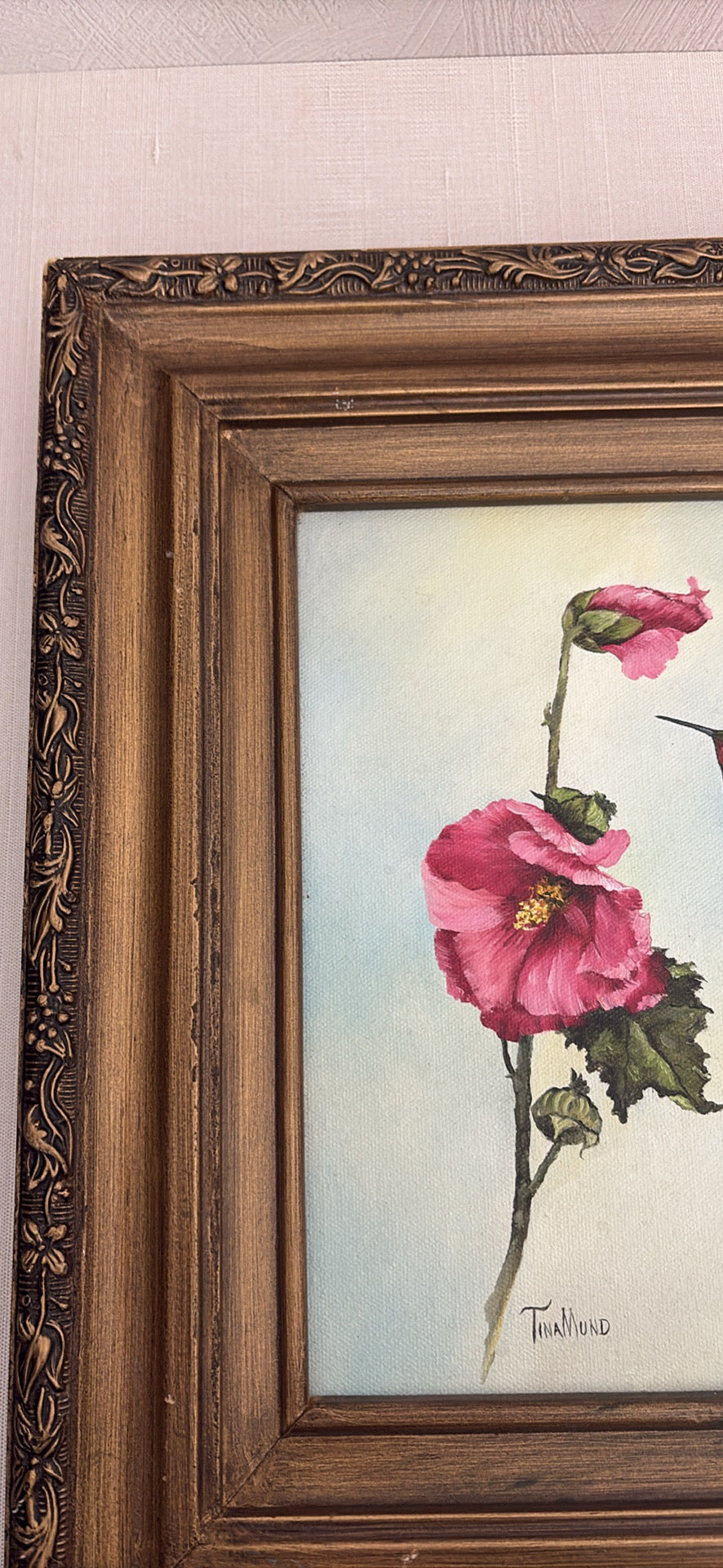 Hummingbird painting