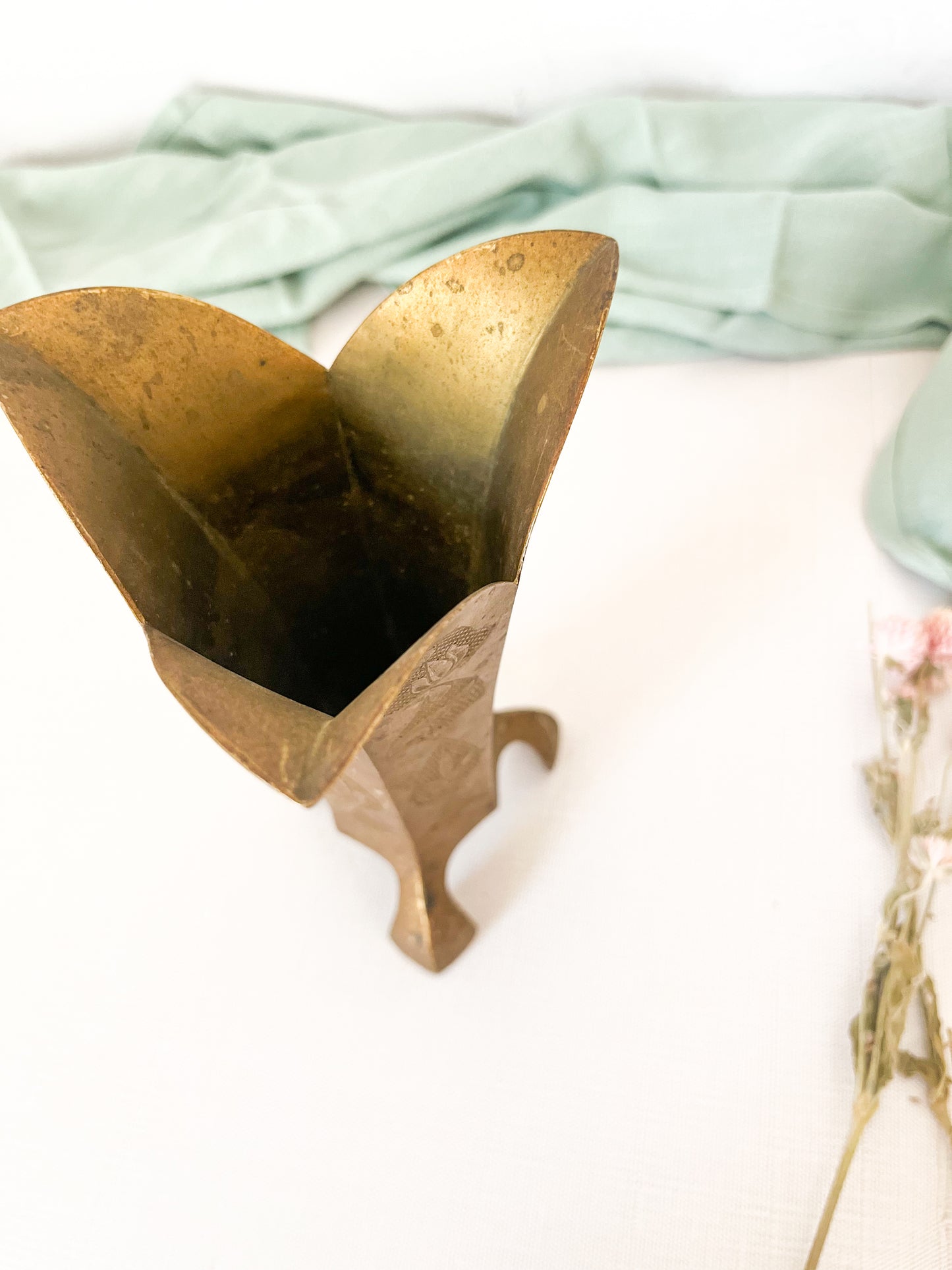 Brass vase