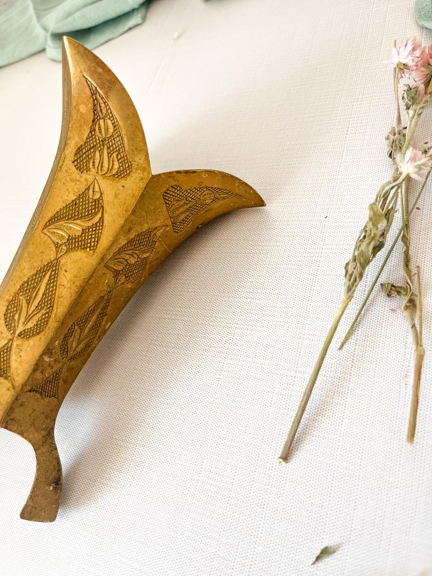 Brass vase