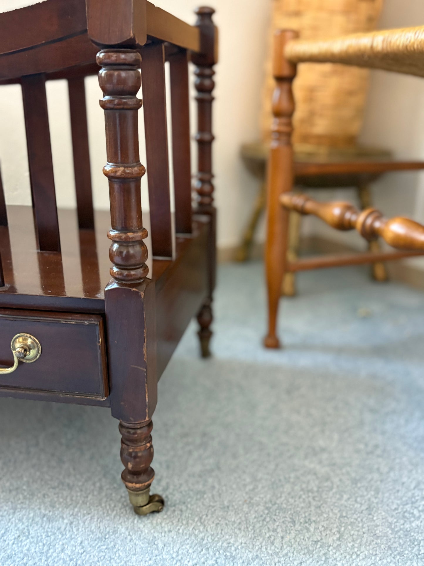 Vintage Ethan Allen organizer