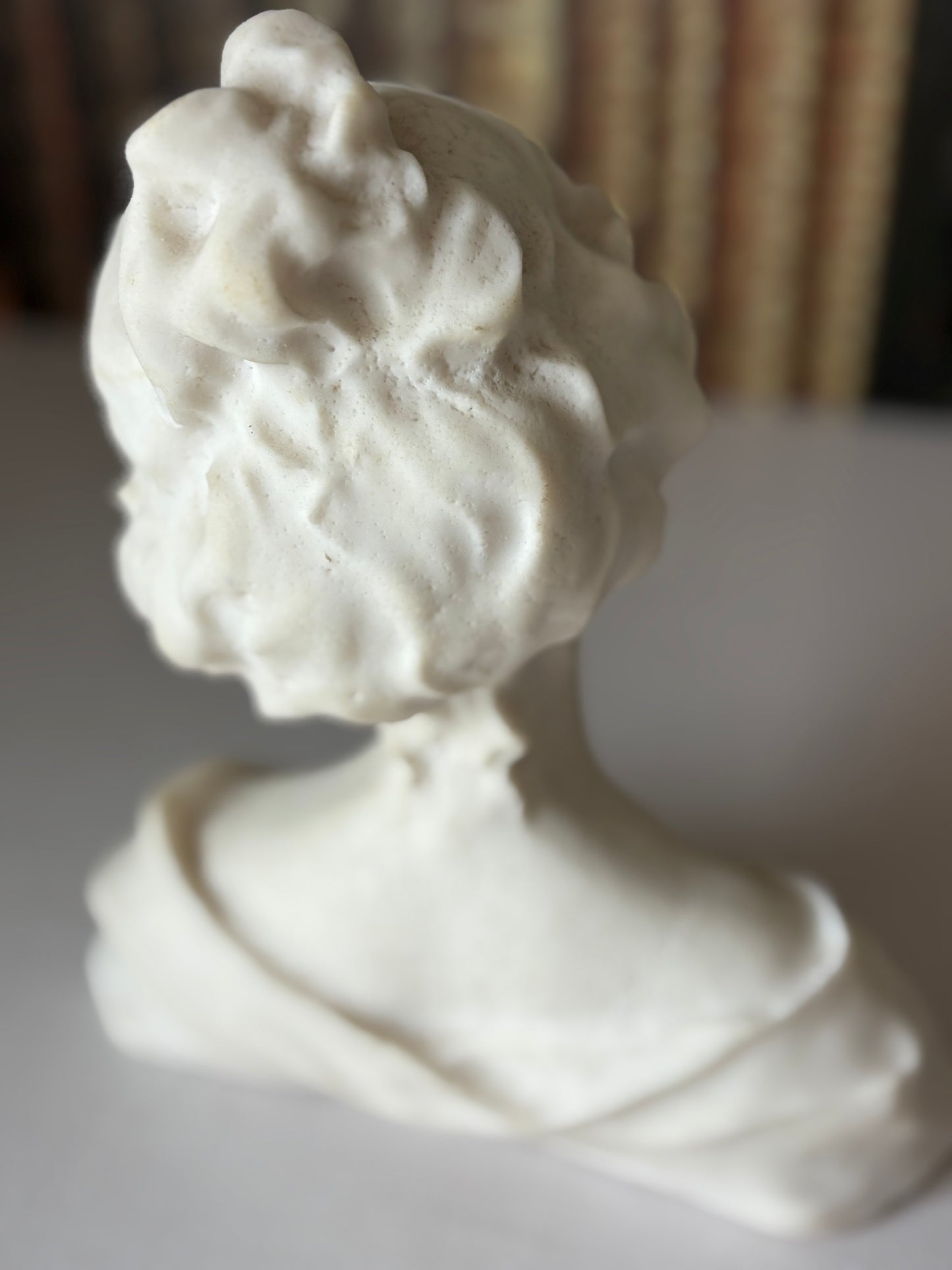 Vintage alabaster bust