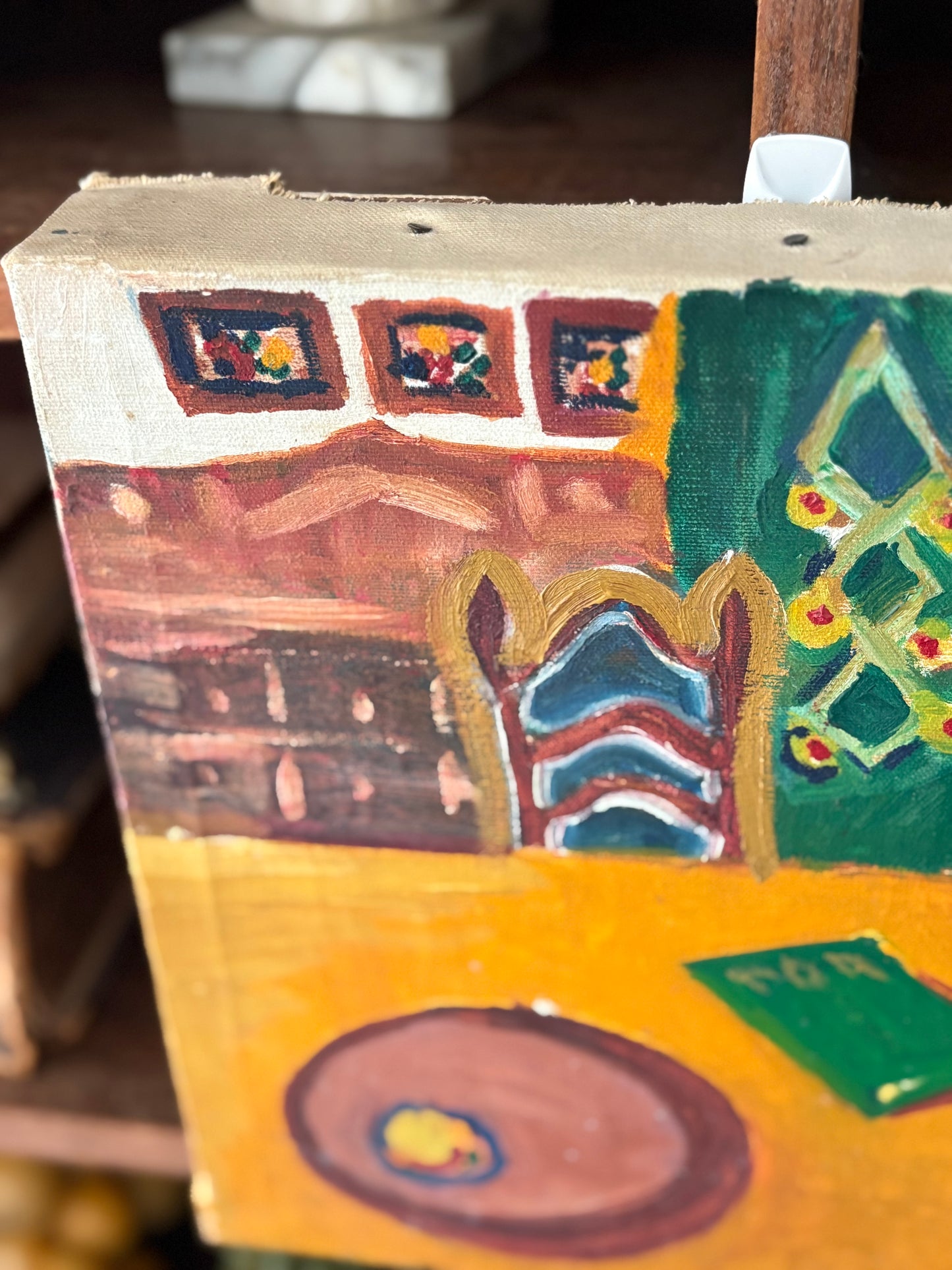 Antique still life painting