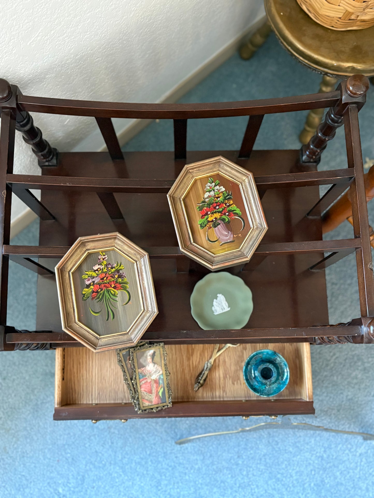 Vintage Ethan Allen organizer