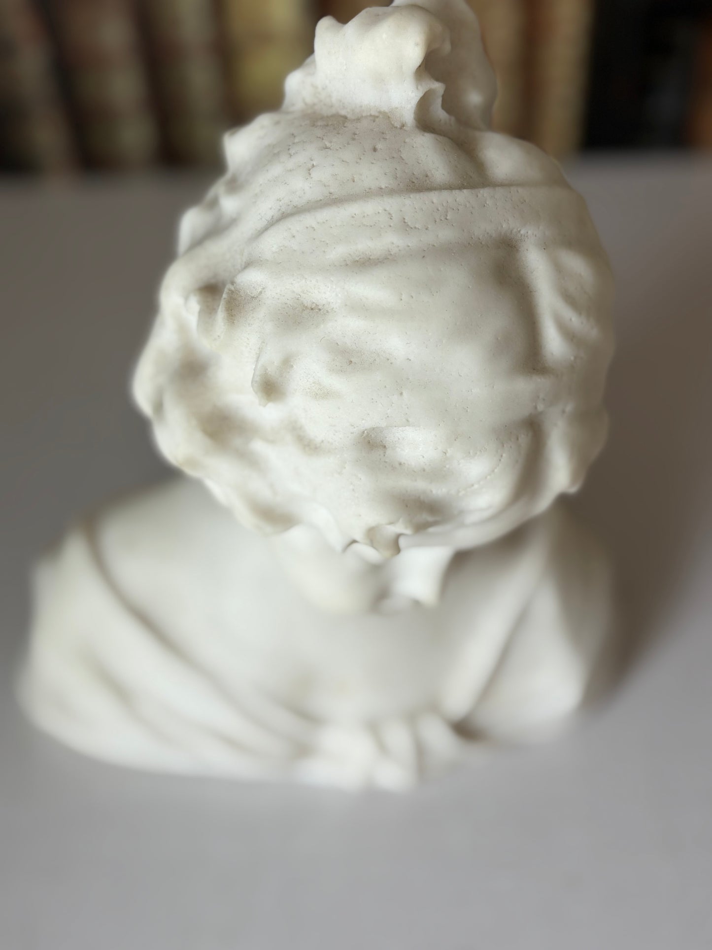 Vintage alabaster bust