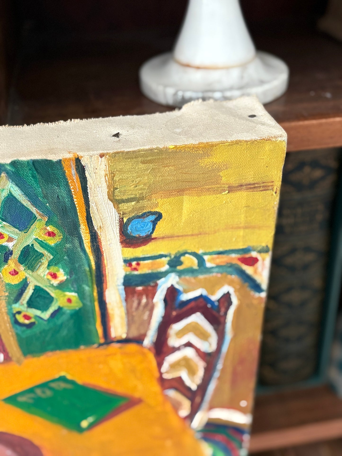 Antique still life painting