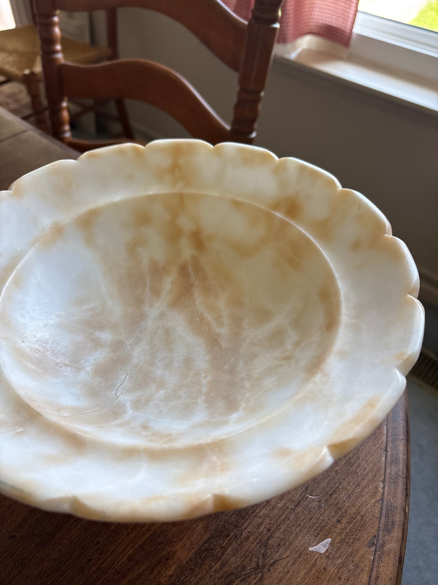 Scallops alabaster compote