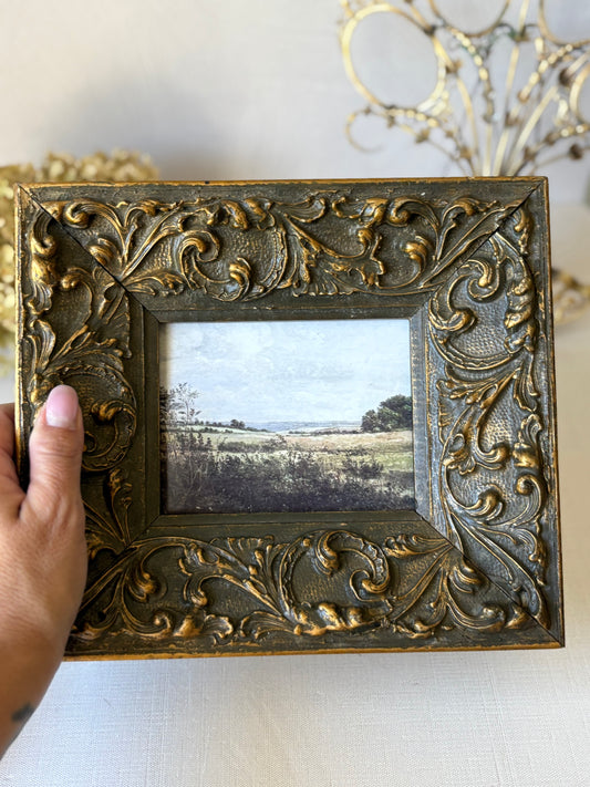 Vintage wood frame