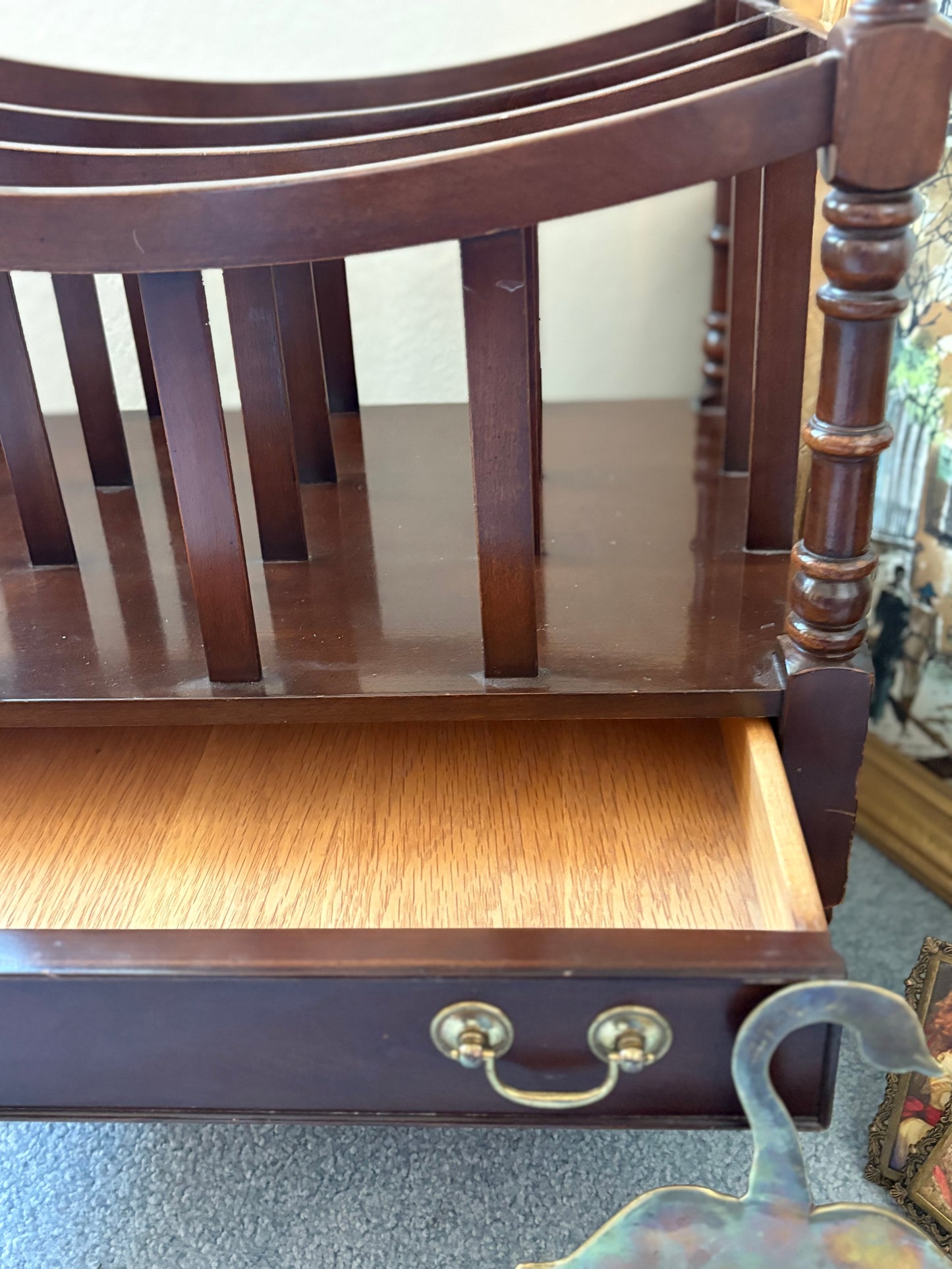 Vintage Ethan Allen organizer
