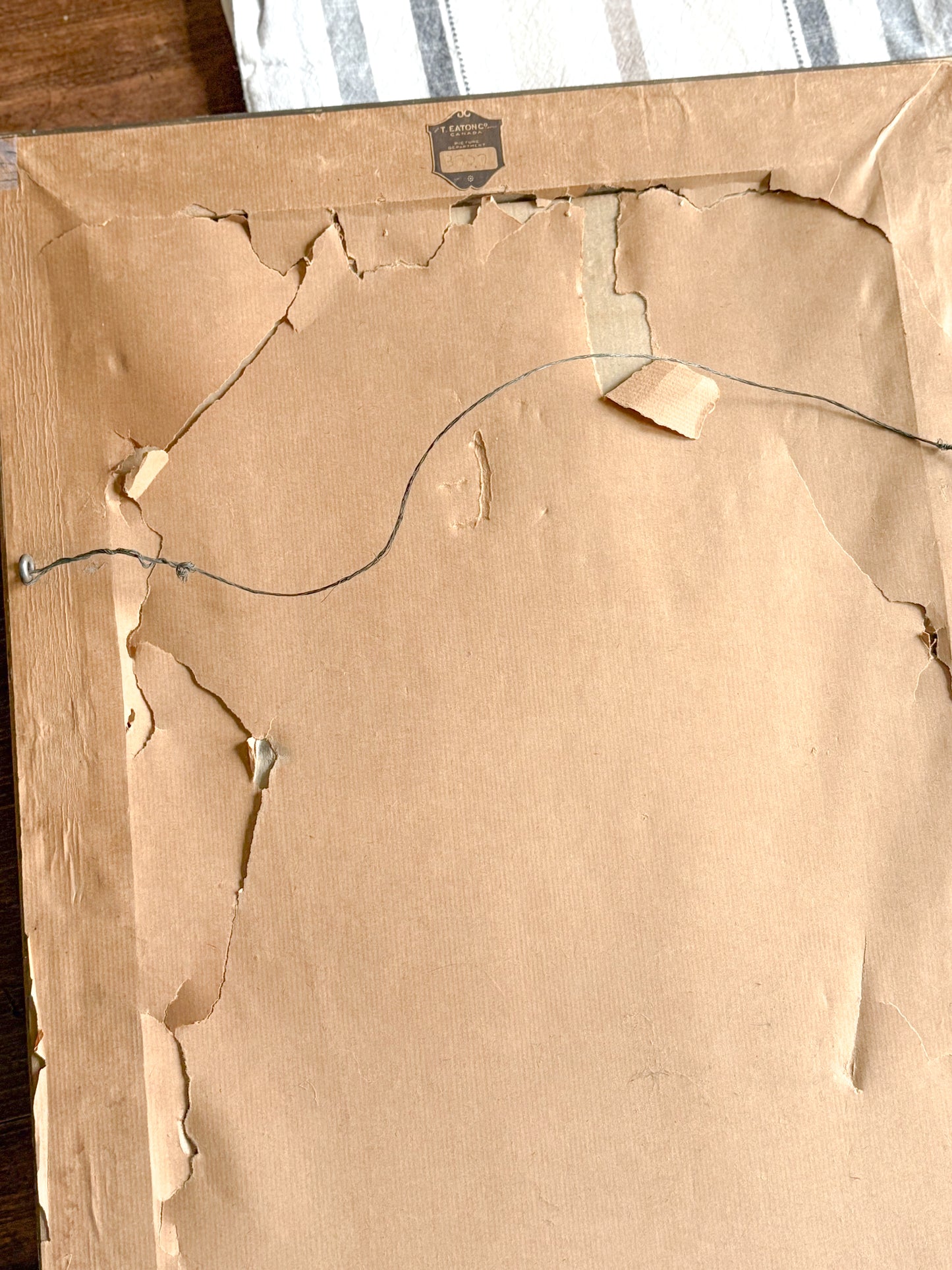 Antique Village Painting