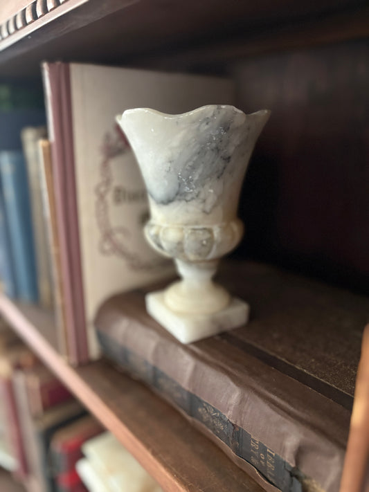 Vintage alabaster urn