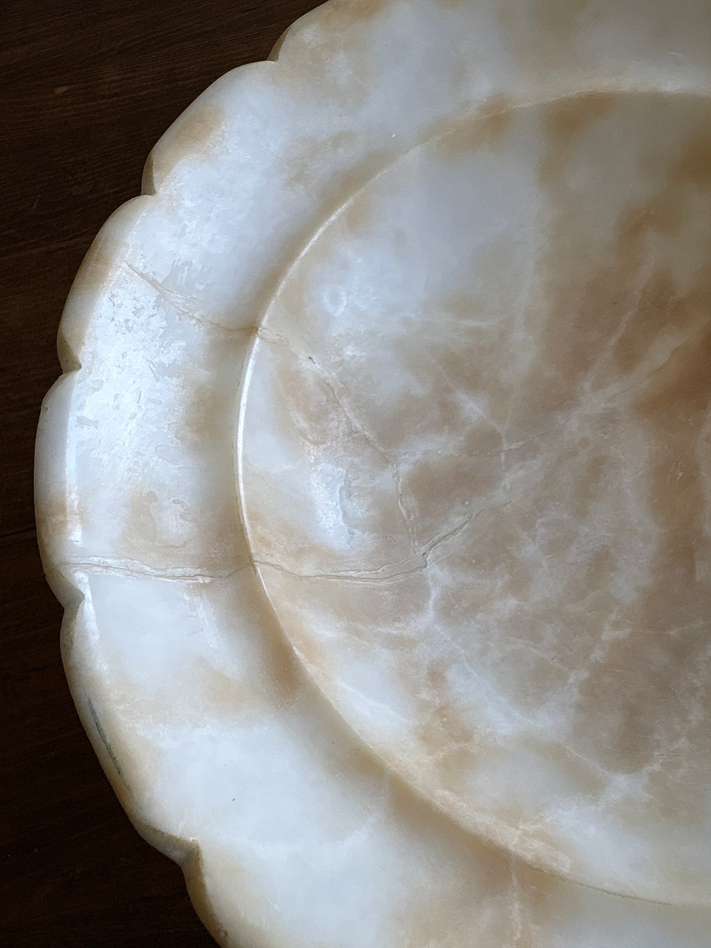 Scallops alabaster compote