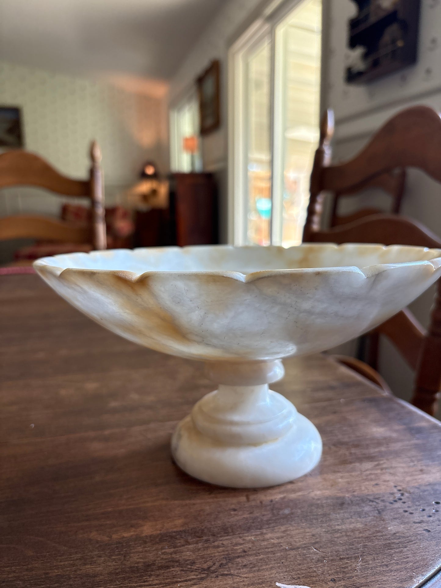 Scallops alabaster compote