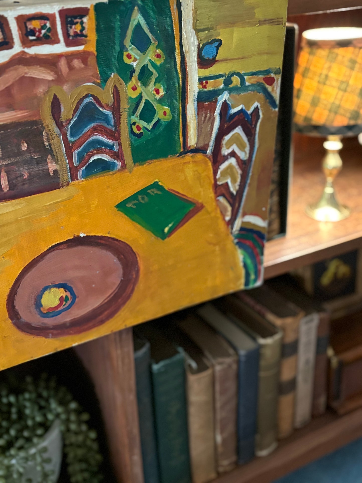 Antique still life painting