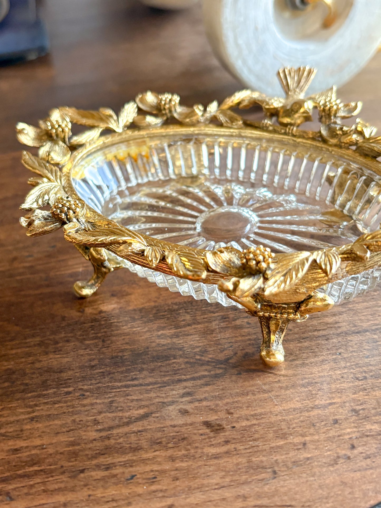 Ormolu soap dish