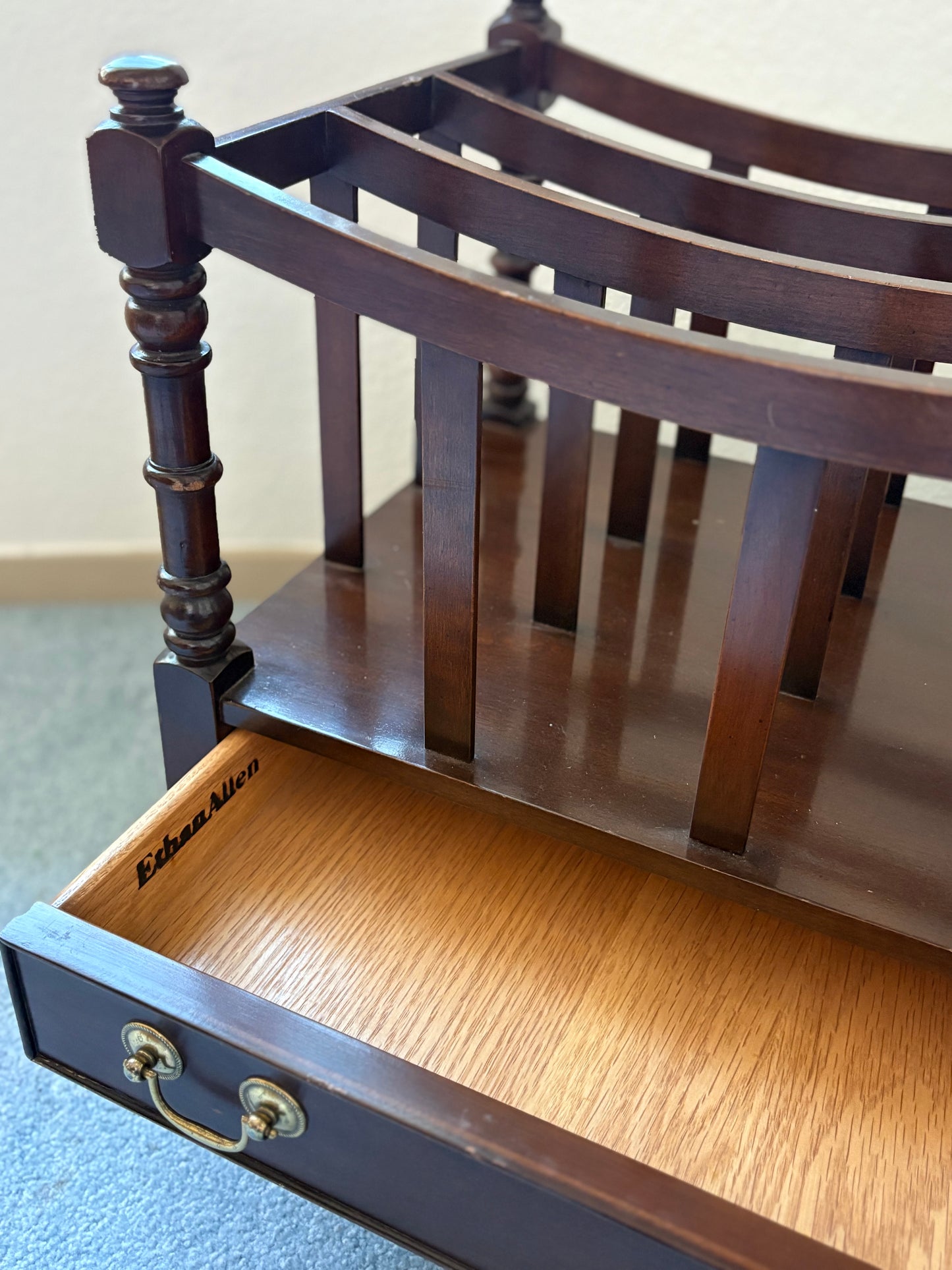 Vintage Ethan Allen organizer