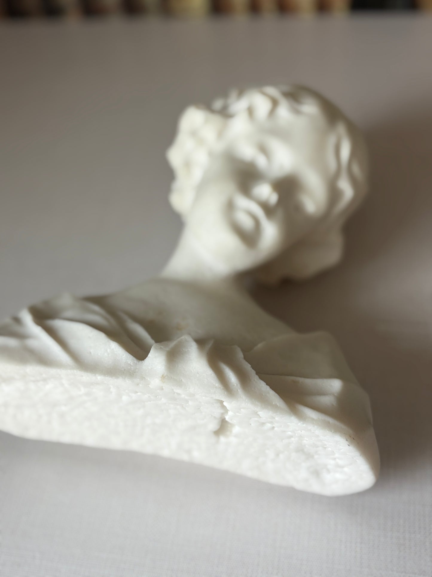 Vintage alabaster bust