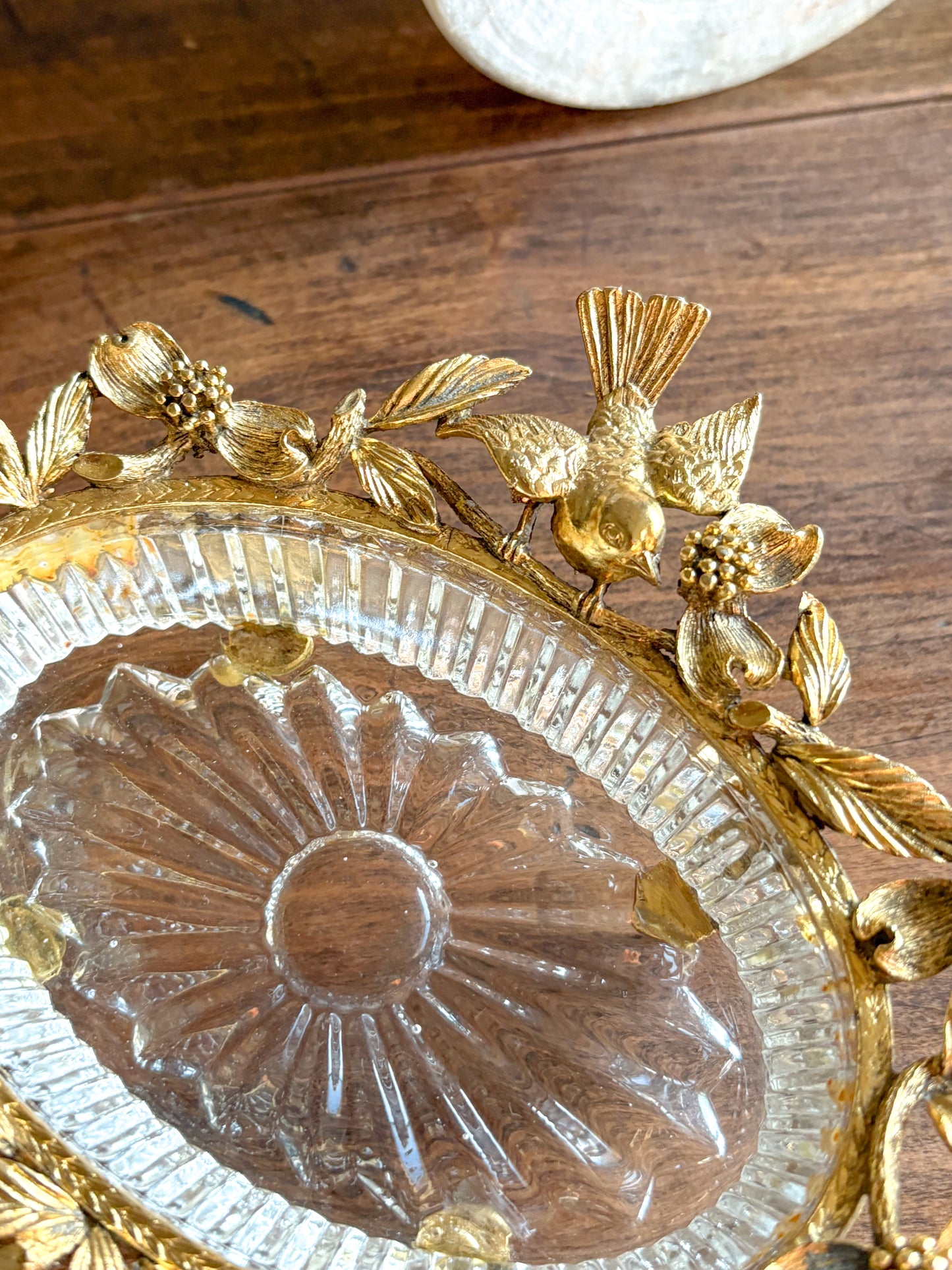 Ormolu soap dish