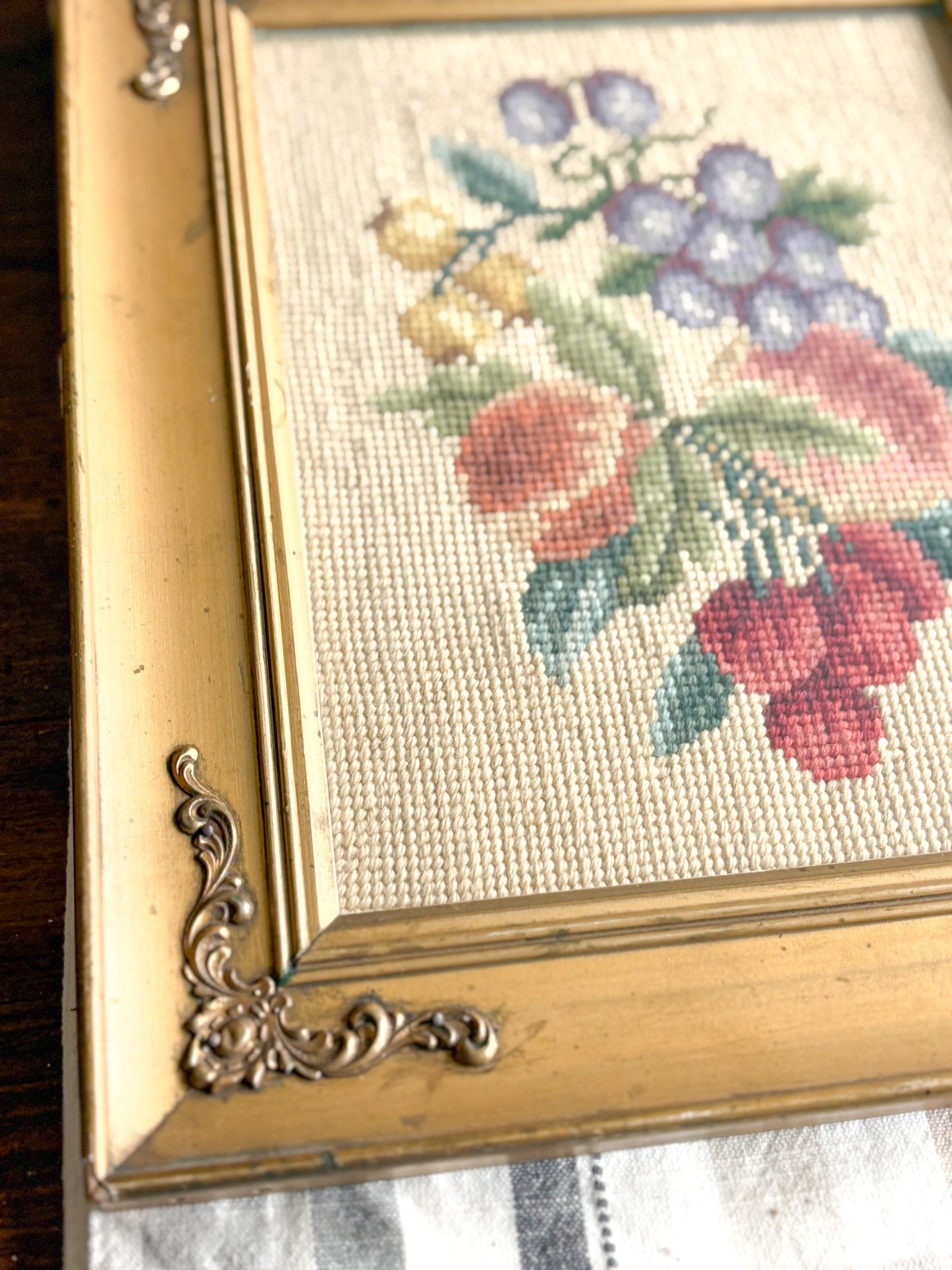Antique needlepoint